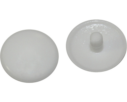 Cache pour vis de diamètre 3 - 4 mm BLANC