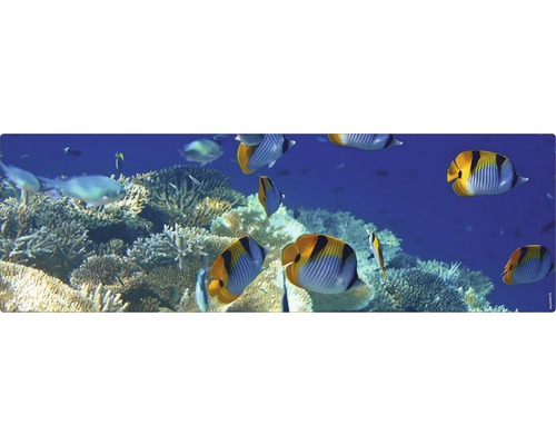 Badrückwand mySPOTTI aqua Unterwasser 140x45 cm