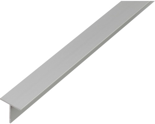 T-Profil Aluminium silber 15 x 15 x 1,5 x 1,5 mm 2 m