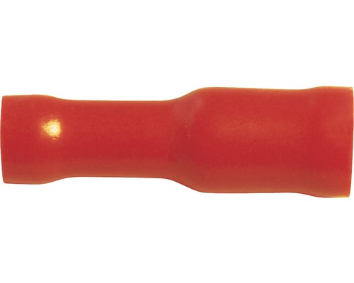 Rundsteckhülse rot 4 mm 100 Stück