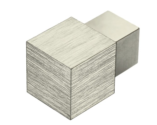 Eckstück Dural Squareline Aluminium DPSA 1163-SF-Y Titan 11 mm-0