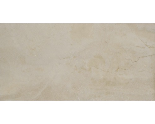 Naturstein Wand- und Bodenfliese Travertin 30,5 x 61 cm geschliffen