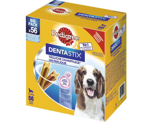 Hundesnack Pedigree Dentastix 56 Sticks für mittelgrosse Hunde