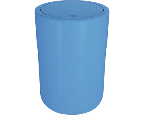 Abfalleimer Spirella Cocco blau 5 Liter