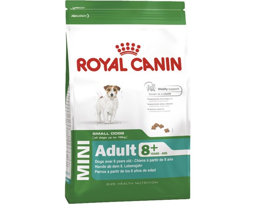 Royal Canin Hundefutter Mini Adult 8+, 4kg