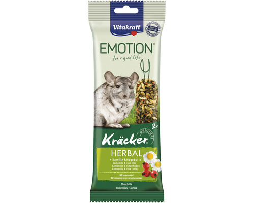 Vitakraft Emotion® Kräcker® Herbal Chinchilla, 2er