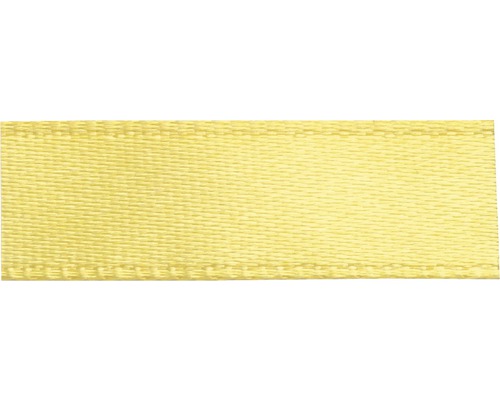 Satinband 6 mm Länge 10 m gelb