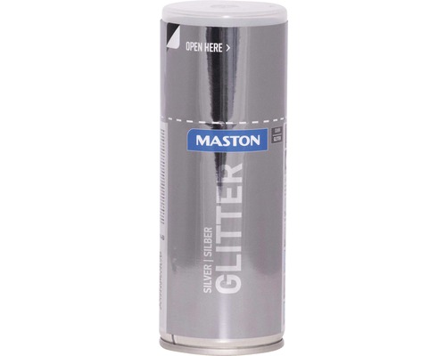 Maston Glitzer-Effekt Spray silber 150 ml
