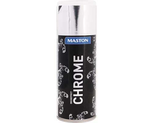 Maston Sprühlack Deko-Effekt chrome 400 ml