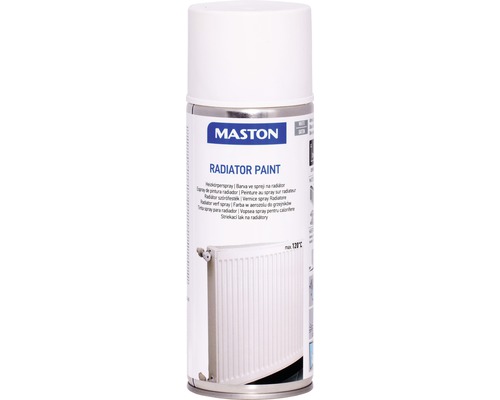 Maston Spray pour radiateur satin blanc 400 ml