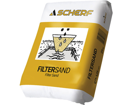 Filtersand Aquasil trocken 0,7-1,2 mm 25 kg