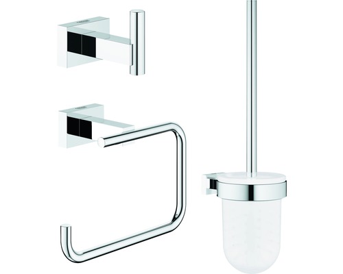 WC-Set Grohe Essentials Cube City 3-teilig