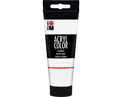 Marabu Künstler- Acrylfarbe Acryl Color 070 weiss 100 ml