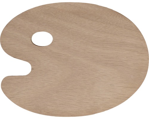Marabu Holz Mischpalette oval 24x30 cm